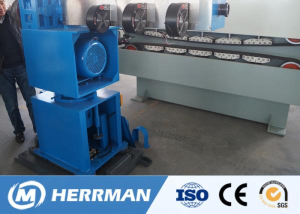 Single Screw Wire And Cable Extrusion Line PE PP PVC Extruder Machine NSK Bearing