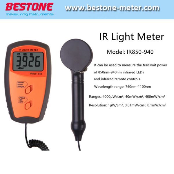 IR Light Meter, IR Radiometer IR850-940