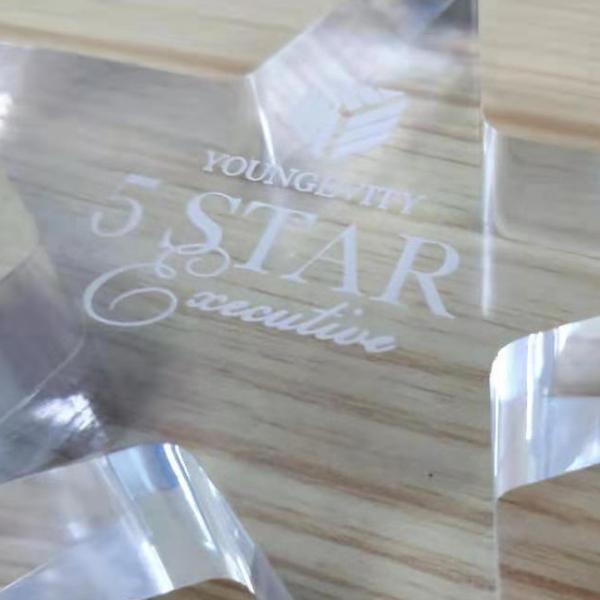 Eco - Friendly Acrylic Shapes Craft Custom Gifts Blanks Design Plaque Award Souvenir