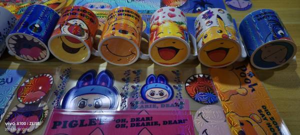 UVDTFカップステッカー16oz/20oz ガラスカップ/缶包装RTS/カスタムUVDTFステッカー