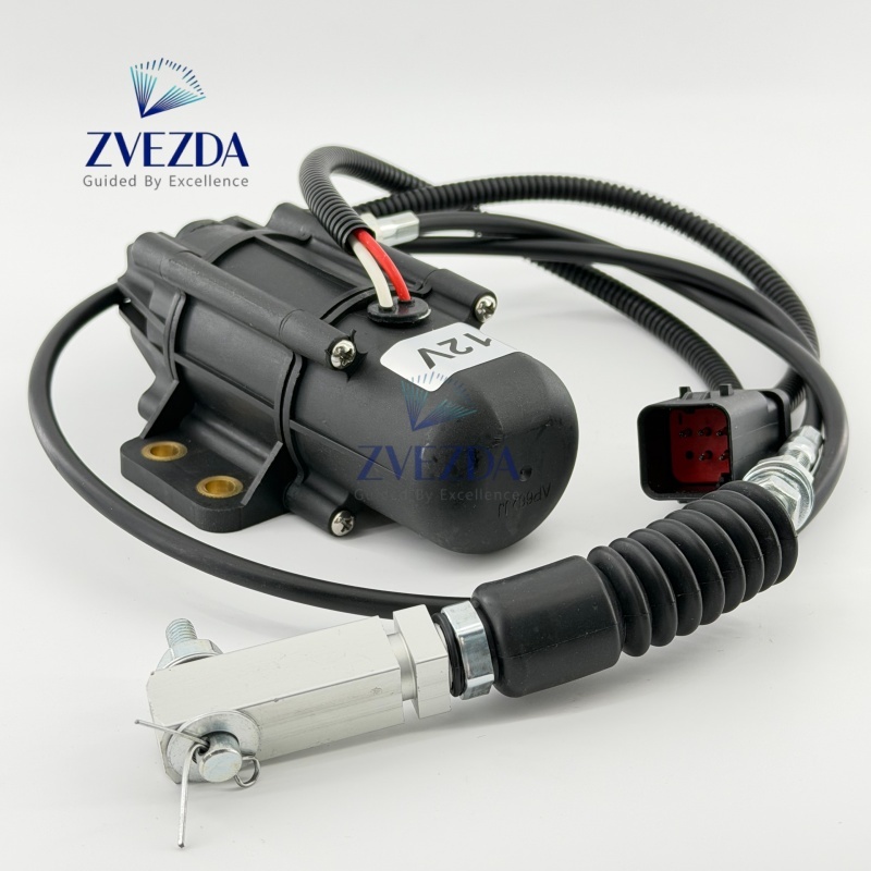 307 Excavator Throttle Motor Spare Parts 379-0803 12V Single Cable