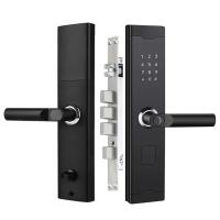 Fechadura da porta esperta do Smart Home do fechamento da senha da fechadura da porta da impressão digital anti olhar