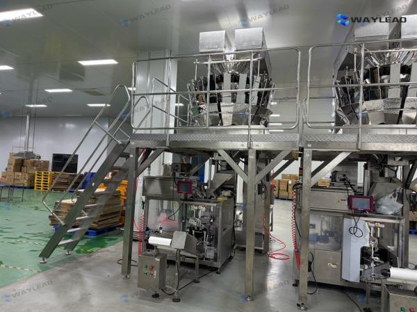 食品グレードの材料と完全に自動操作システムを持つ粒状食品包装機