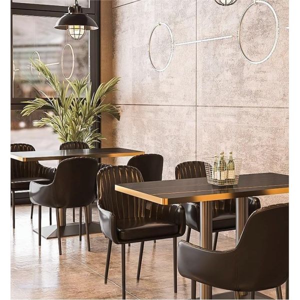Dining Sofa Seating Commercial Pub Hookah Lounge Restaurant Booth Sofa  Restaurant Table Chairs Set