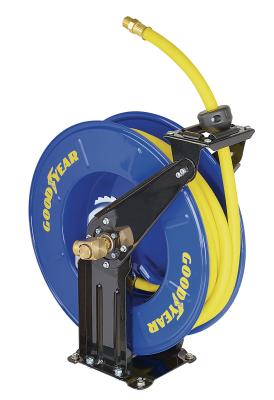 Máximo fixado na parede retrátil 300PSI da mangueira do carretel 15m da mangueira de Goodyear