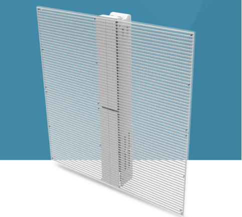 SMD2121 Glass P4.8 Outdoor Transparent LED Screen