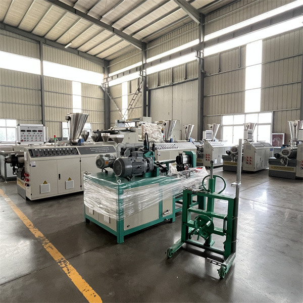 Prestressed Metal Corrugated Pipe Extrusion Equipment Metal Tube Production Machine