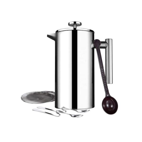 Изолированное двухстенное бака SS304 кофе прессы 350ml Cafetiere небольшое французское