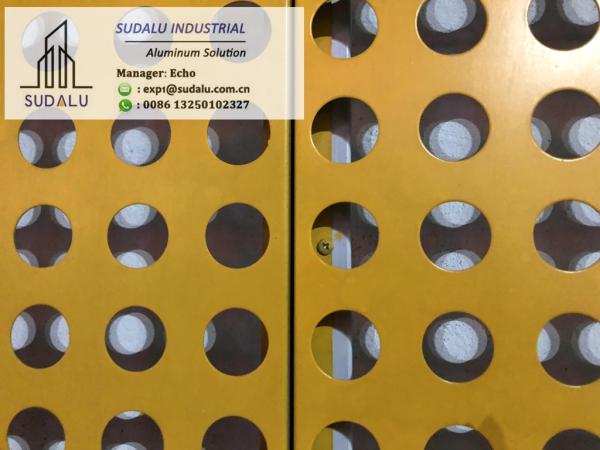 SUDALU Aluminum Facade Cladding Panel for Building Exterior Decoration Panel from Foshan Aluminum Panel Manufacturer