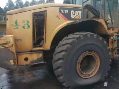 972h Cat Caterpillar 972h Chargeur à roues utilisé au Japon 126,7kN Force de levage