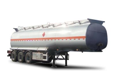 2 / 3 Axle 45m³ Capacity Truck Low Bed Trailer Steel Frame For Gasoline / Diesel