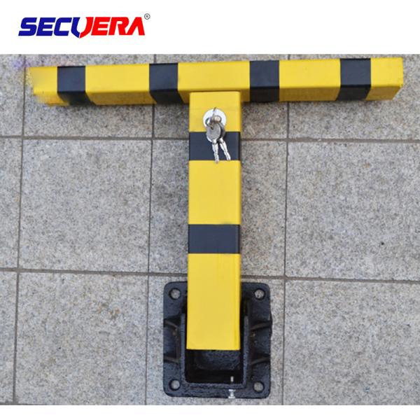 Steel Parking Lot Post Removable Safety Barrier Pyrolitic Coating 3 Years Warranty