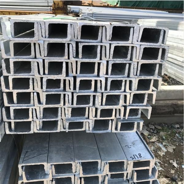 UPN 100 Dimensions Galvanized U Shape Steel Beam EN 1993-1-1 2005 6m