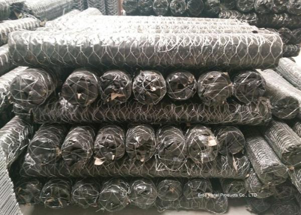 1/4 Inch PVC Coated Chicken Coop Hexagonal Wire Mesh For Roll