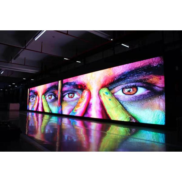 Стена видео полного цвета RGB модуля СИД P6 на открытом воздухе со шкафом переднего обслуживания алюминиевым