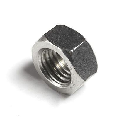DIN 934 304/316 Stainless Steel Hex Nuts Plain M8 M10 M12 High Precison