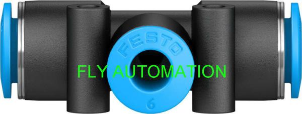 QST-8-6 Encaixes de tubo pneumático Push In T Connector 153135 4052568032272