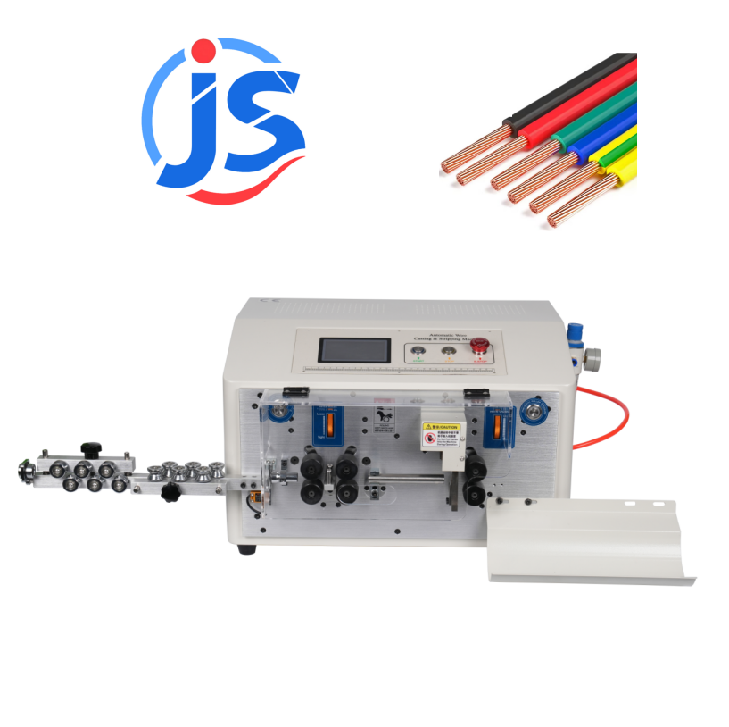 Multi Core Automatic Cable Cutting Machine Touch Screen Wire Cutting Stripping Machines