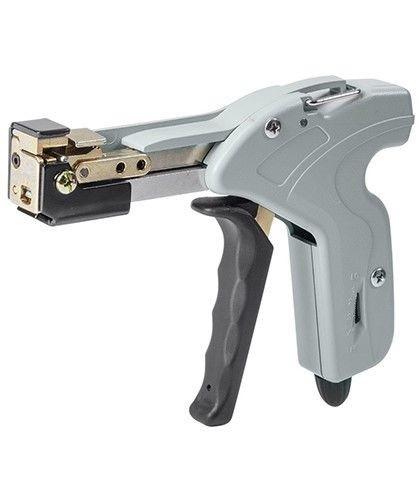 DEMOELE LY-600N Stainless Steel Cable Tie Gun w/ 4 Levels Adjustable Tension & Automatic Cutter