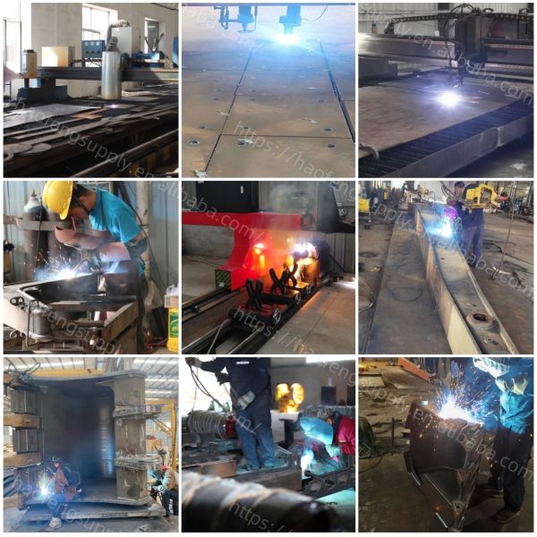 Customized Floating Pontoon Undercarriage for Amphibious Excavator Swamp Marsh Wetlands Conversion Supplier