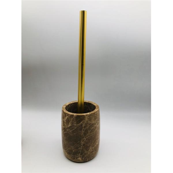 Темный Emperado Марморные аксессуары для ванной комнаты набор шарообразный Марморная зубная щетка держатель с золотыми частями