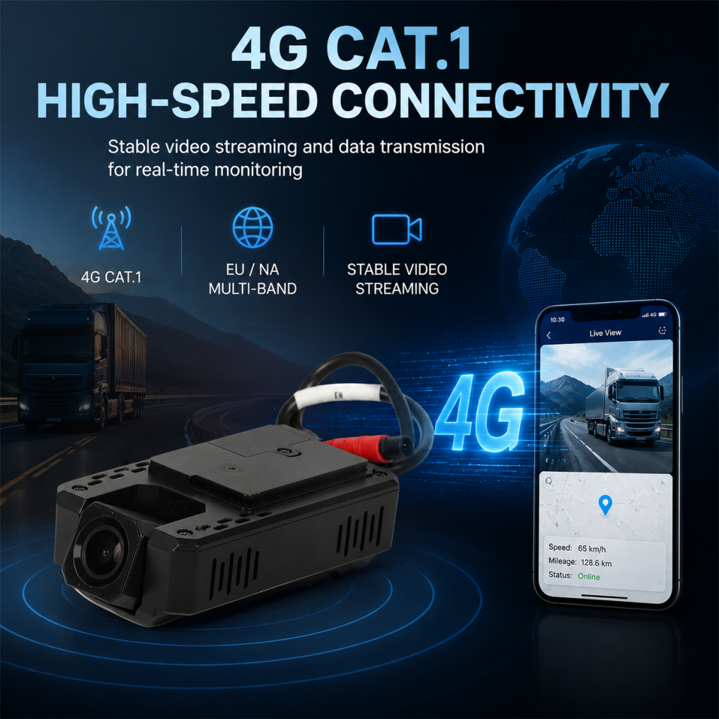 VC-7CH 4G Dual-Channel Video Telematics Dashcam