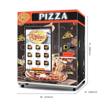 Máquina automática de venda de pizza SDK Placa de metal Construção 4000W Potência
