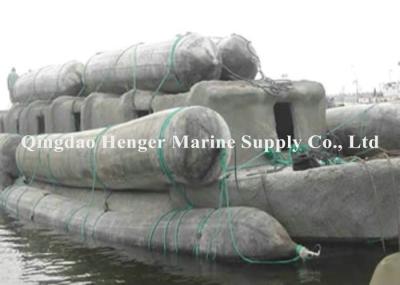 Bolsas a ar naturais do salvamento marinho de barco de borracha para o lançamento e o salvamento