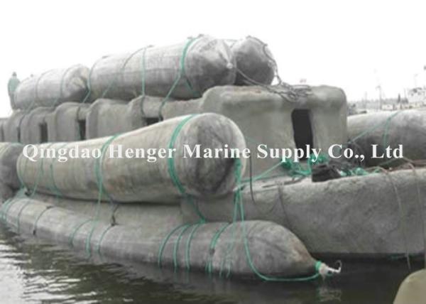 Marine Salvage Airbags de borracha inflável cilíndrica