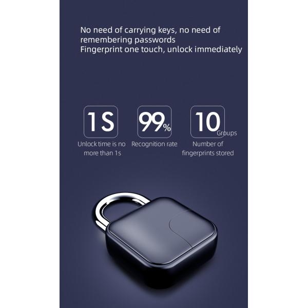 Padlock похищения черного дистанционного управления приложения L3 Tuya анти-