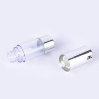 Slik-écran en gros de 30ml 50ml 100ml imprimant la bouteille privée d'air de sérum clair avec le pulvérisateur de pompe
