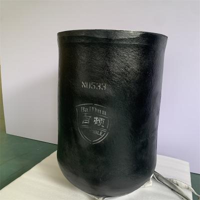 Copper High Temperature SiC Crucible Round Shape  Chemical Resistant