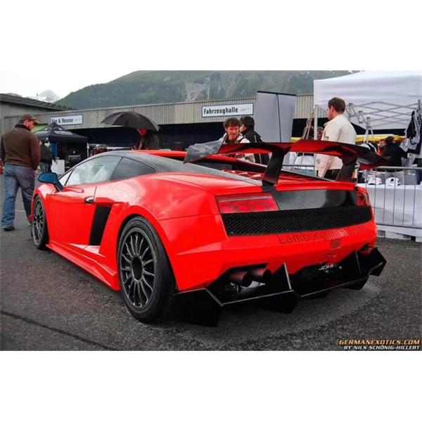 Pour Lamborghini Gallardo LP550 560 570 Spoiler en fibre de carbone Gallardo LP550 560 570 Spoiler de style SUPER TROFEO amélioré