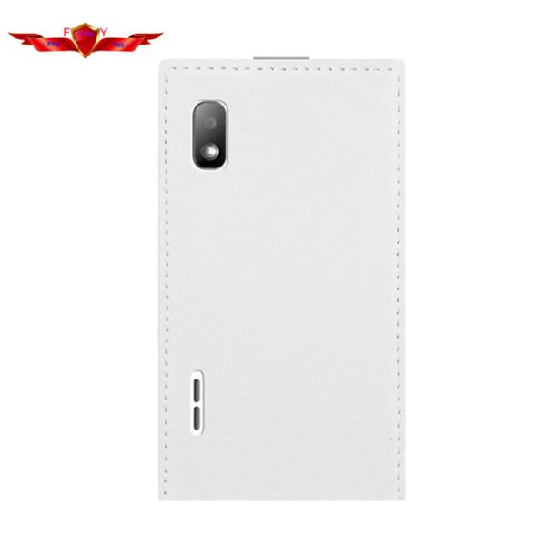 Genuine LG E612 Optimus L5 Flip Leather Cases 100% Real Leather Good Quality