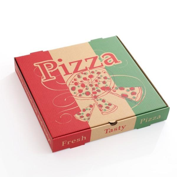 Eco-Friendly Kraft Corrugated Cardboard Pizza Box with Custom Logo Return refunds