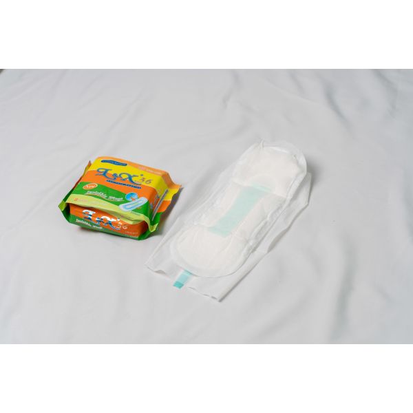 Adult Lady Women Sanitary Napkins with External and Odor Control
