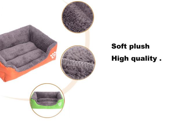 Luxuoso Sofa Bed do cão de estimação de Oxford das Multi-cores