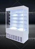 Escaparate abierto del pequeño refrigerador multi de la cubierta de R134a para el restaurante