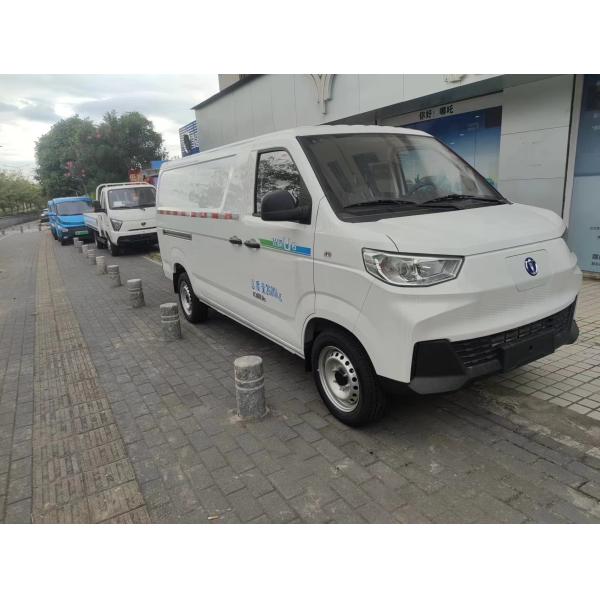 Mini camión eléctrico con suspensión trasera Macpherson y volante multifunción