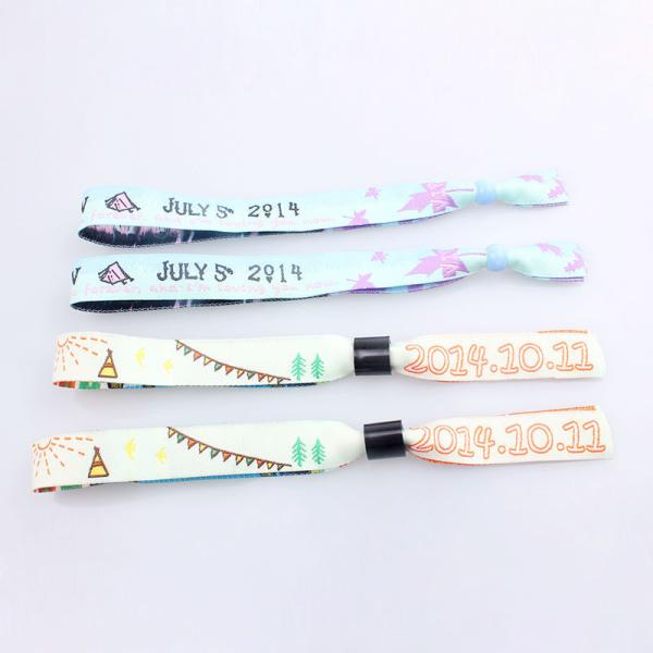 Disposable Custom Wrist Band For Sports / Festival OEM Acceptable