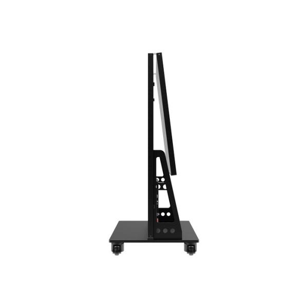 P0.9 Floor Standing LED Poster Cabinet 1x5 600*1687.5mm Screen Size For Storefront