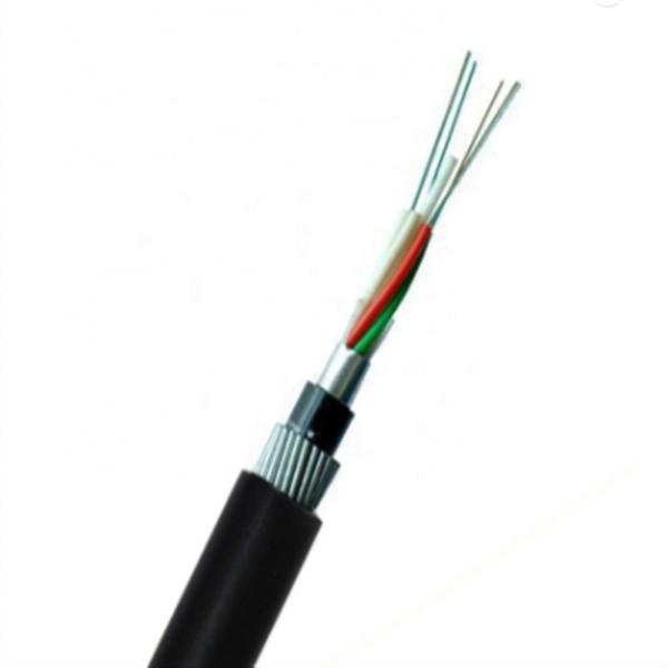 8 12 24 Core Fiber Optic Drop Cable , Military Grade Tactical Fiber Reel