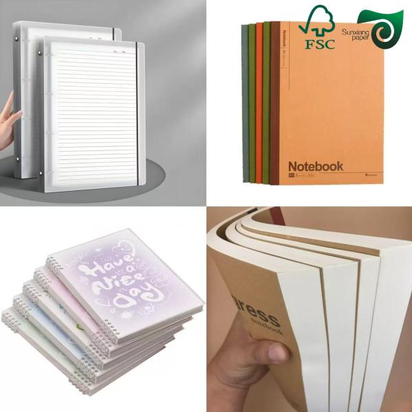 75 gm 80 gm papier à crème FSC avec finition lisse pour l'édition de textes de livres 8,5  11 