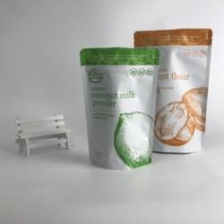 Custom Printed Stand Up Food Packaging Pouches For Whey Protein Powder