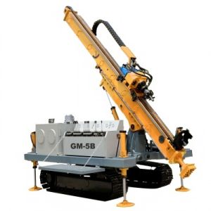 Foreuse d'ingénierie hydraulique complète de type chenille GM-5B