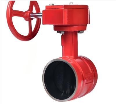 Premium Soft-Sealed Grooved Butterfly Valve for Industrial Applications