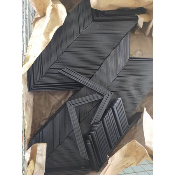 DIY Floating Shelf Black 12 inch J Shelf Bracket with Lip Hook Process Deep Drawing