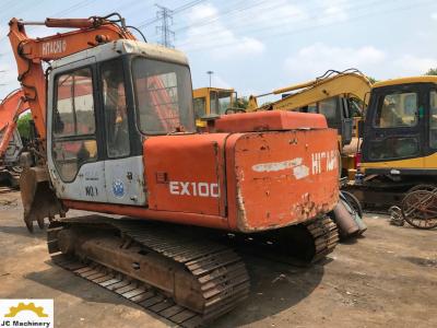 Hora da máquina escavadora da esteira rolante do tamanho médio 10t Hitachi/máquina escavadora 5300h de Hitachi Ex100