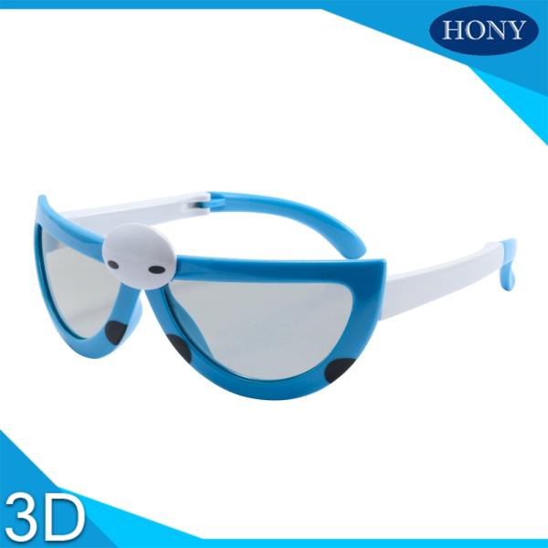 Kids 3D Glasses With Anti Scratch Circular Polarized Lens For Long Time Use