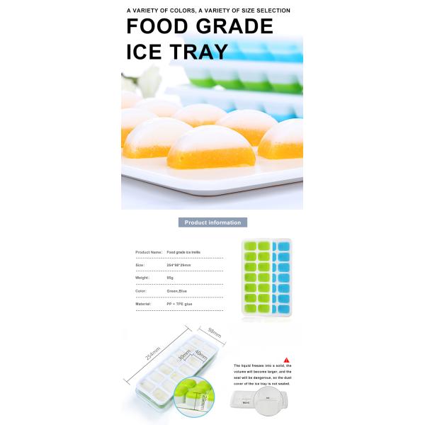 прессформы куба льда силикона качества еды 92g 95g многоразовые